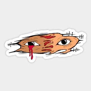 Blood Tears Sticker